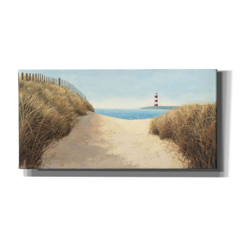 Morrie Beach Path Panneau I, H 12 po x l 24 po x P 0,75 po
