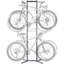Four Bike Free-Standing Rack With Basket