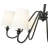 Sujal 6 - Light Steel Dimmable Classic / Traditional Chandelier-114611995-114611994
