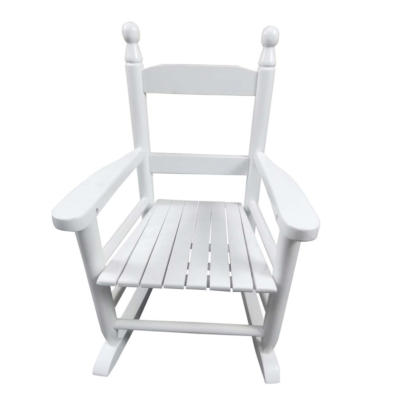 Children's  Rocking White Chair- Indoor Or Outdoor -Suitable For Kids-Durable, White