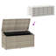 Garden Storage Box 110X50x58 Cm Poly Rattan-1538941354