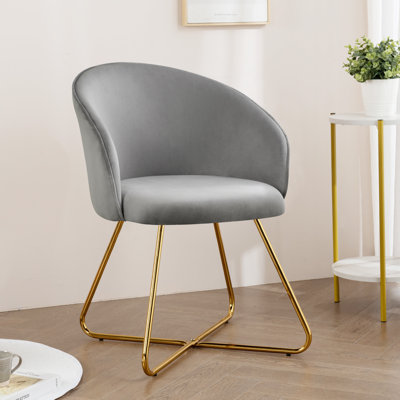 Chaise d'appoint rembourrée Tyiana