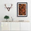 Autumn Forest in Bloom in Abstract - Picture Frame Graphic Art Print-55686653-55686657