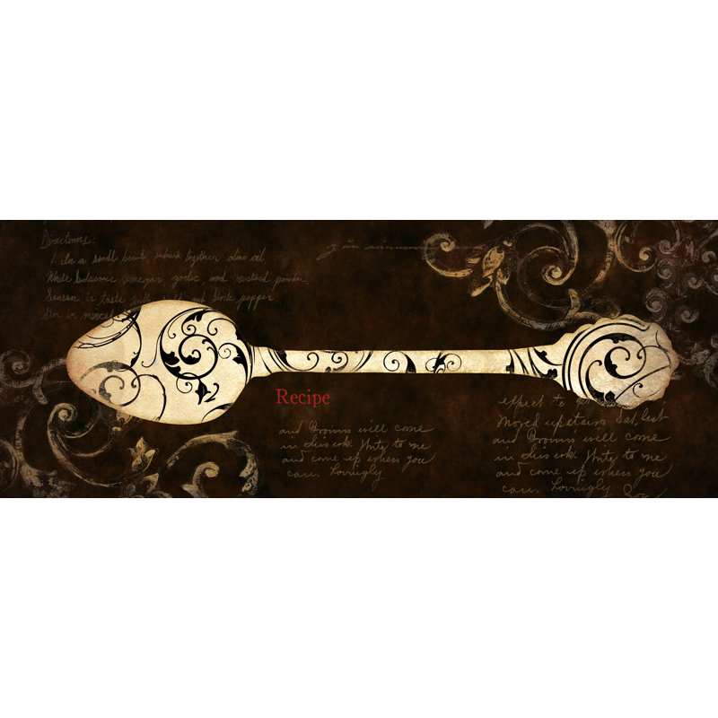Spoon It - Painting Print, 51cm H x 76cm W, Wrapped Canvas