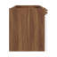 Base de meuble-lavabo mural simple 48 po Render-682093314