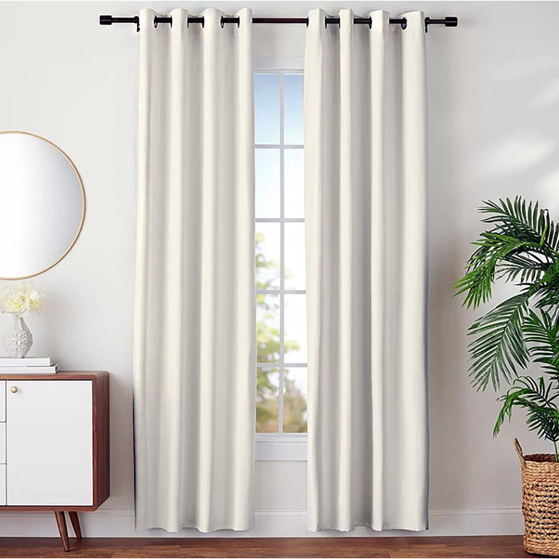 Paire de rideaux occultant Darce, Beige