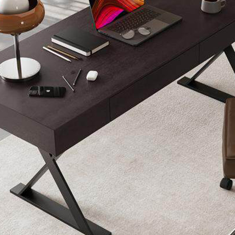 Bureau haut de gamme élégant, H 29,52 po x l 70,86 po x P 25,59 po