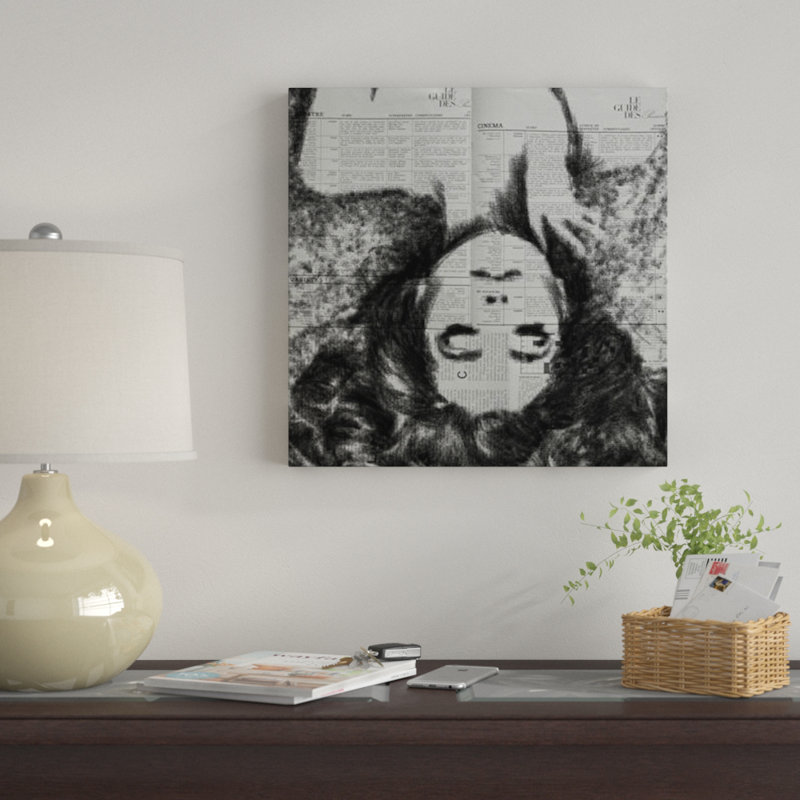 « rêves », impression sur toile, H 18 po x l 18 po x P 1,5 po, Pas de tapis, Toile tendue