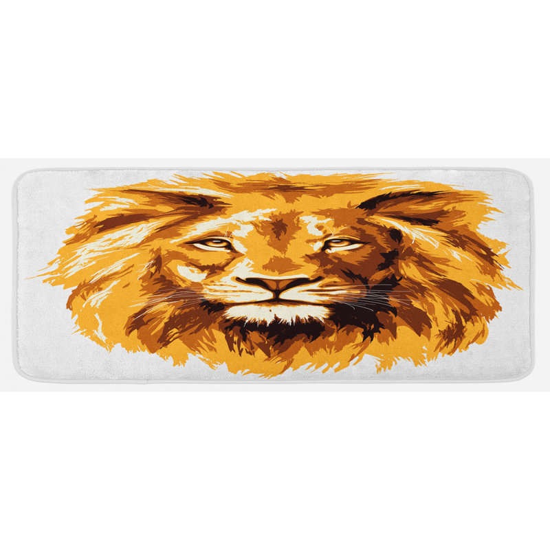 Tapis de cuisine safari