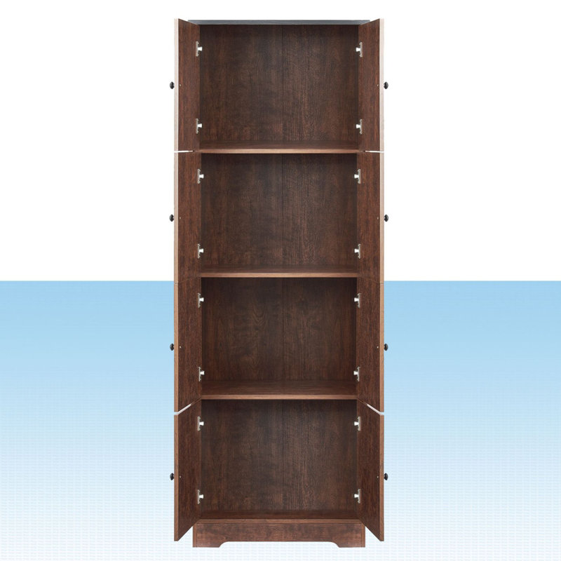 Vetka 24'' Wide Storage Cabinet, Walnut