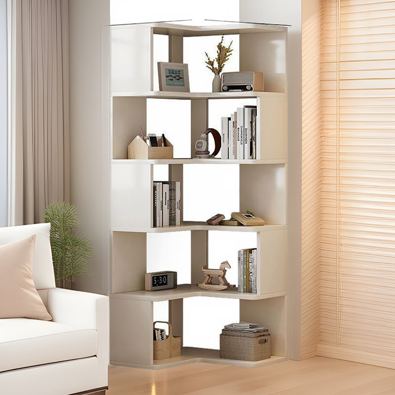 5-Tier Corner Bookshelf
