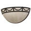 2 - Light Flush Mounted Sconce