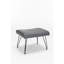 Chaise berçante, fauteuil oscillant, chaise berçante avec coussin lombaire et repose-pieds pour chambre d'enfant / salon / chambre à coucher