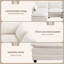 Canapé modulaire en U 113,2 po Beige-1813690184