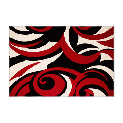 Obsidian Ray Indoor And Outdoor Area Rug