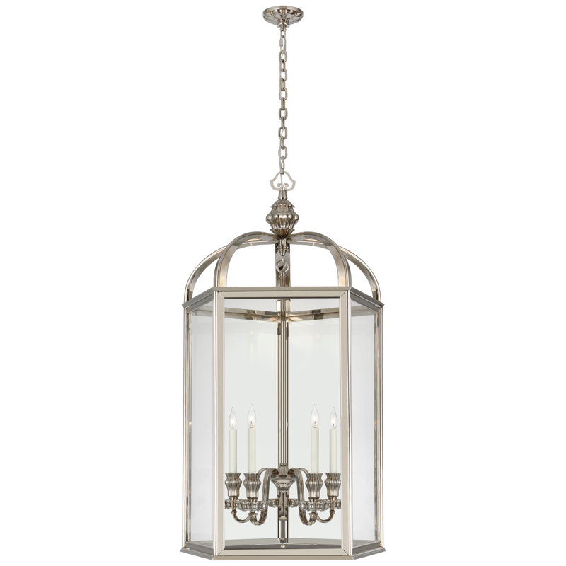Falaise 5 - Light Chandelier, Butler's Silver