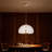 1-light Pumpkin Modern Pendant Light