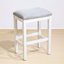 Solution de salle à manger 3 pièces pour petits espaces, rétro moderne, matériaux, design économique, rangement intégré, sièges rembourrés, assemblage rapide, sièges confortables, tabourets rétro faciles à assembler, bois massif +,-1257782825