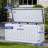 Edrosie Inc 69.6'' W 260 Gallons Water Resistant Resin Lockable Deck Box-101122544