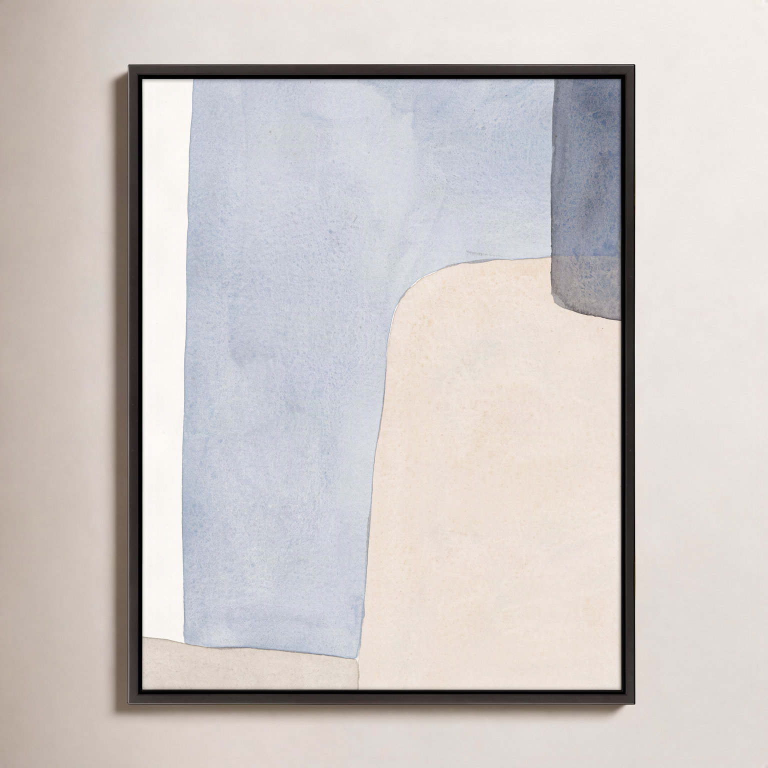 Dreamy Hues Painting by Julia Balfour, 30" H x 24" W x 1.4" D, Black Framed Canvas