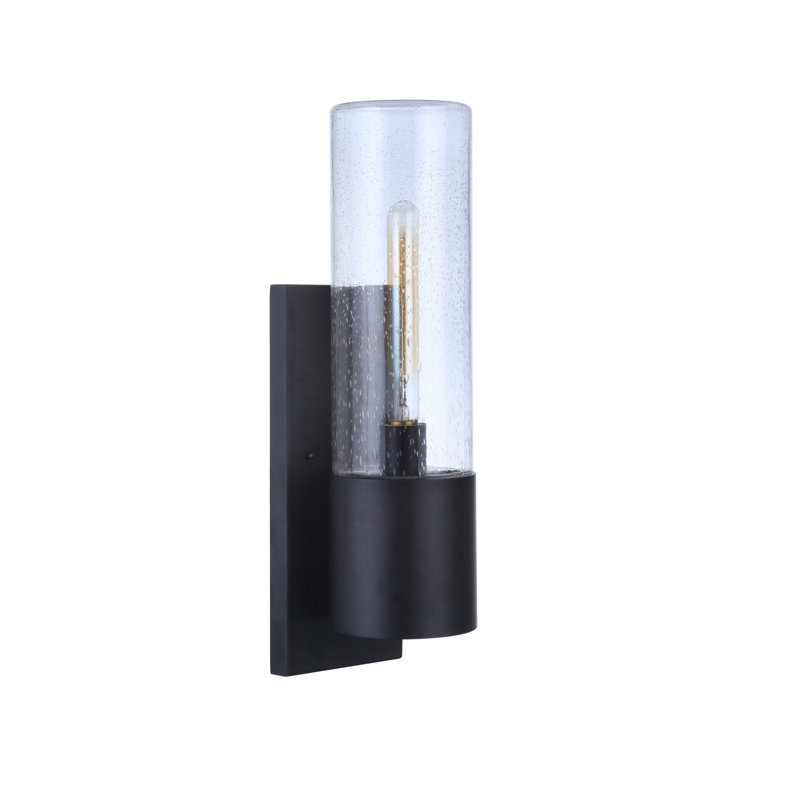 Steel Wall Light, 16.88" H x 5.5" W x 5.75" D, Midnight