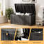 Boîte de rangement d'extérieur imperméable avec couvercle verrouillable 260 gallons-104345581-100670093