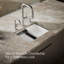 Prolific 23" x 17-3/4" x 10" Under-Mount Single-Bowl Kitchen Sink with Accessories