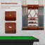 Tardun Rebrilliant Wood Pool Cue Rack