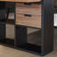 Bureau italien de luxe minimaliste italien avec pieds de bibliothèque-1429954233