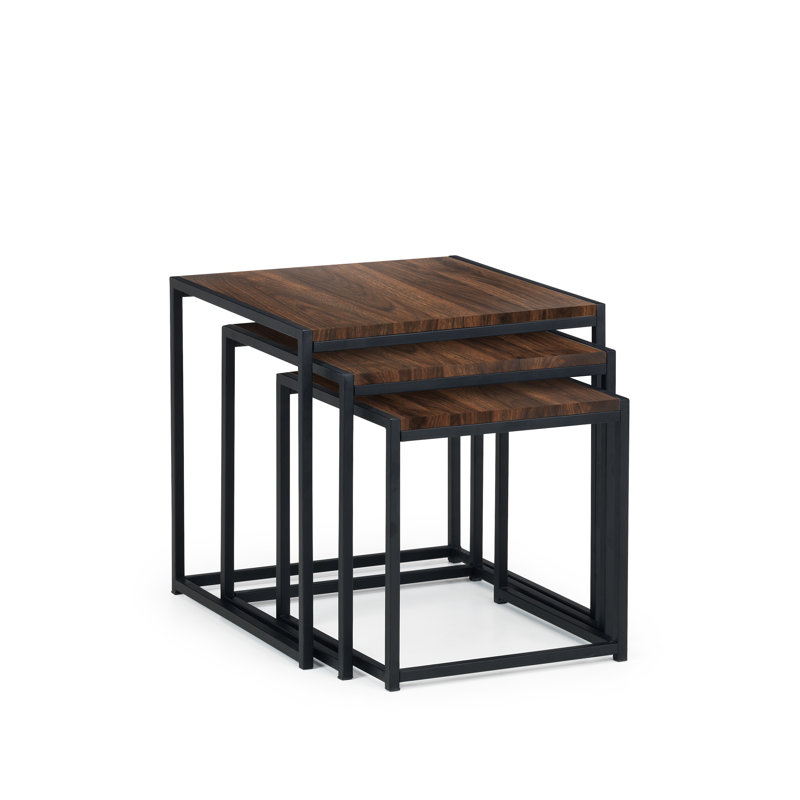 Chew Stoke Frame Nesting Tables, Walnut