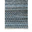 Tapis bleu / gris noué à la main Legacy-84892005