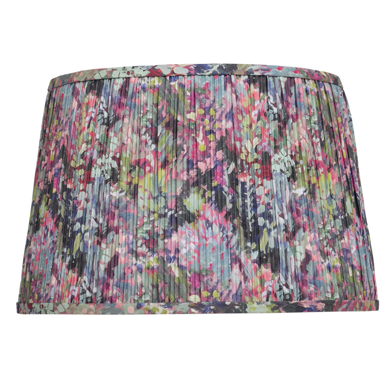 Wildflower Empire Lamp Shade, Green/Blue/Magenta
