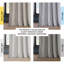 Rideau obscurcissant en velours Botmund Grommet Heritage pour chambre à coucher, salon, panneau simple-1016050395-1016050397
