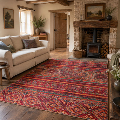 Oriental Flatweave Area Rug