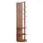66"X14" 360掳 Rotating Solid Wood Full-Length Accent Mirror - Hook Storage Rack Coat Rack-868952353-868952352