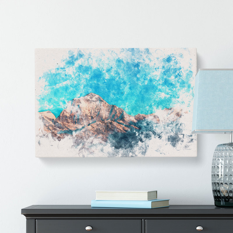 Annapurna Circuit In Nepal - Wrapped Canvas, 35cm H x 50cm W x 3cm D