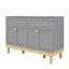 Grand lit convertible avec armoire de rangement-115735480