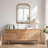 Ancalin Solid Wood Arched Wall Mirror-1878162618-1845612158