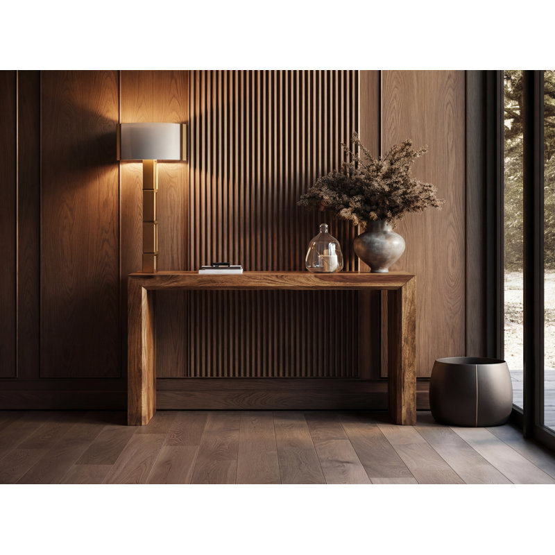 Grounded Moment Console Table
