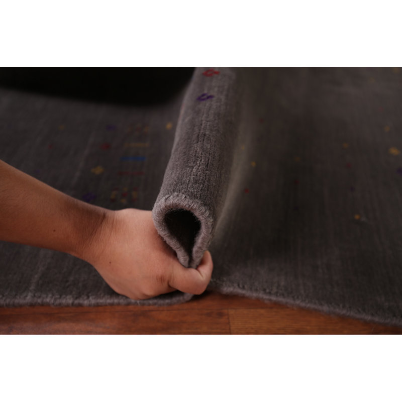 Tapis terre Gabbeh Indo 8 x 8