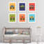 Ensemble de 6 impressions sur papier Winland