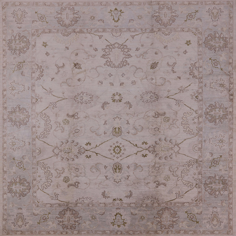 Whimbrel Oriental Indoor Rug, Square 7'