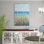 «Flowers at the Coast I», peinture sur toile