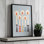 «Festive Candles» par Garima Dhawan, reproduction d'art sur toile