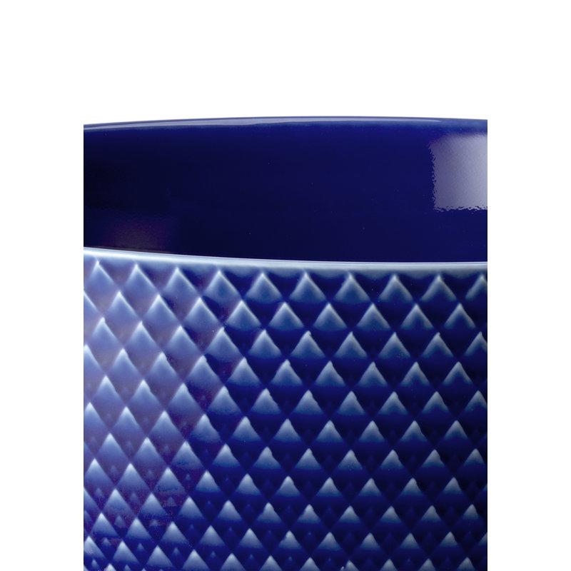 Rhombe Color Handmade Porcelain Salad Bowl