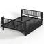 Lit plateforme double avec tiroirs de rangement-2014602225-2014602224
