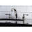 Kingston Brass Victorian Two-Handle 3-Hole Deck Mount Widespread Bathroom Faucet with Retail Pop-Up Drain-130447081