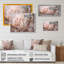 Kamariyah Gold Glamour Feathers Of Boho Fantasy IV - Glam Feather, art mural encadré-88528563-88528564