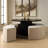 Uttermost Khai Rounded Plush Dining Bench