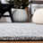 Metro Hand Tufted Wool And Cotton With Latex Geometric Rug-839991451